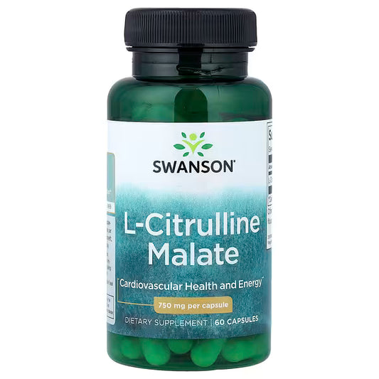 Citrulina Malate Swanson 750mg 60 Cápsulas