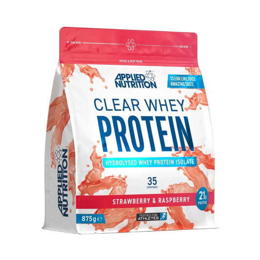 Proteína Clear Whey Applied Nutrition 875g Strawberry & Raspberry