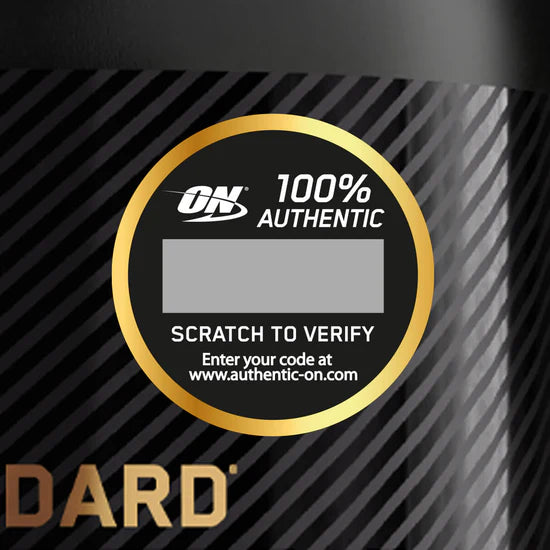 Envase de proteína Optimum Nutrition 5 Lb sabor chocolate intenso