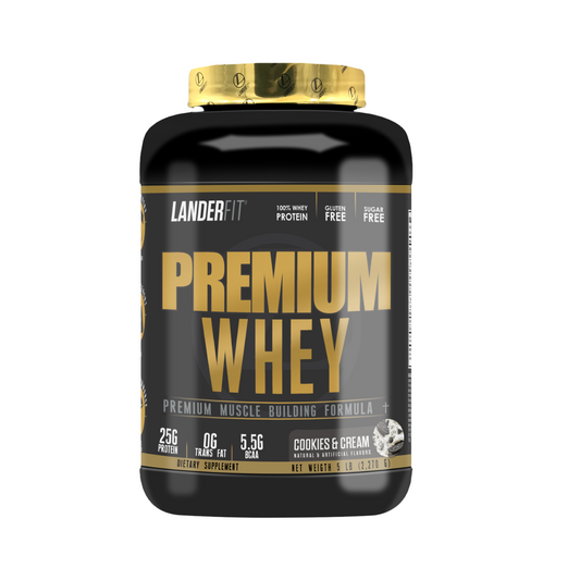 Proteína Landerfit Premium 5lbs Cookies and Cream