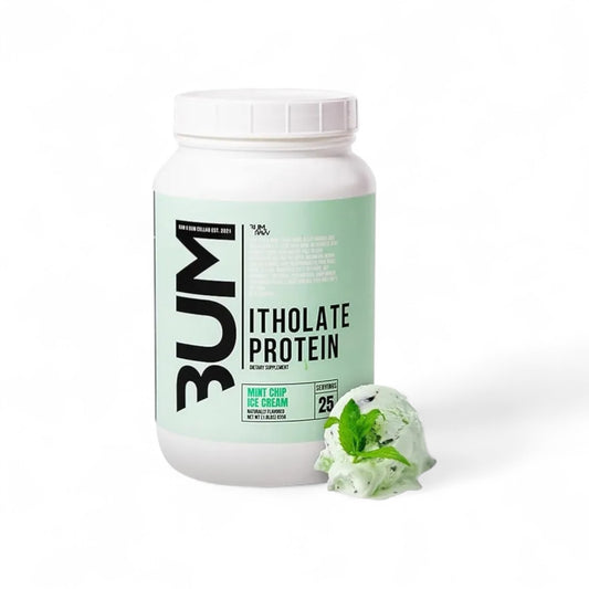 Envase de Proteína Isolate Raw Nutrition sabor Mint Chip.
