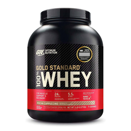Proteína Optimum Nutrition 5 Lb Mocha Cappuccino