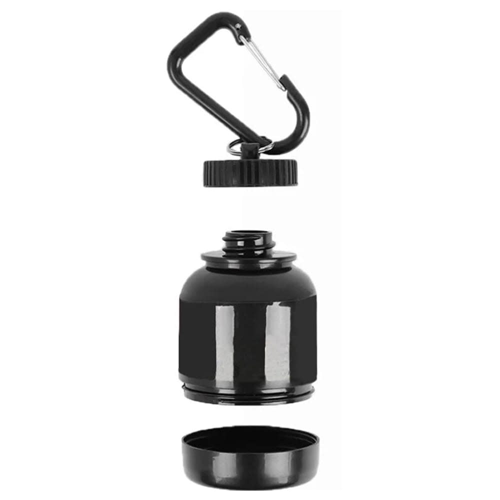 Porta Proteínas NutraBio Llavero Negro