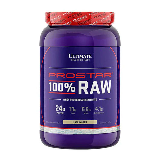 Envase de Proteína Prostar Ultimate 2.2 lbs sin sabor.