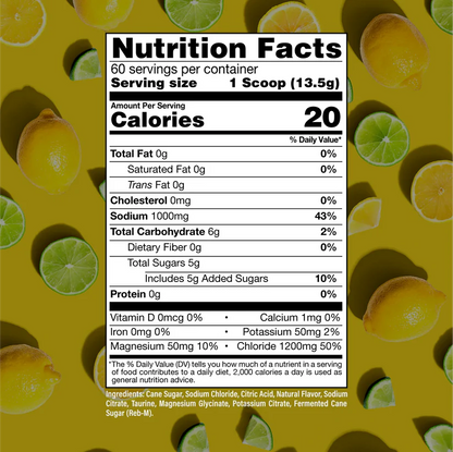 Replenish Raw 20 Servicios Lemon Lime