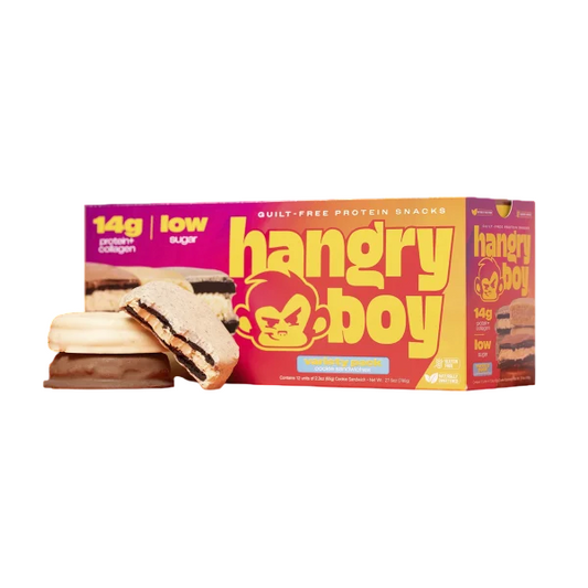 Galletas Proteicas Hangryboy 12 Unidades Chocolate