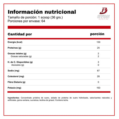Envase de Proteína Landerfit Premium sabor Peanut Butter.