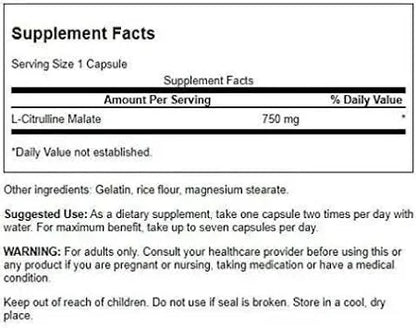 Frasco de Citrulina Malato Swanson 750mg